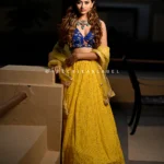 YellowMukaishChikankariLehenga6
